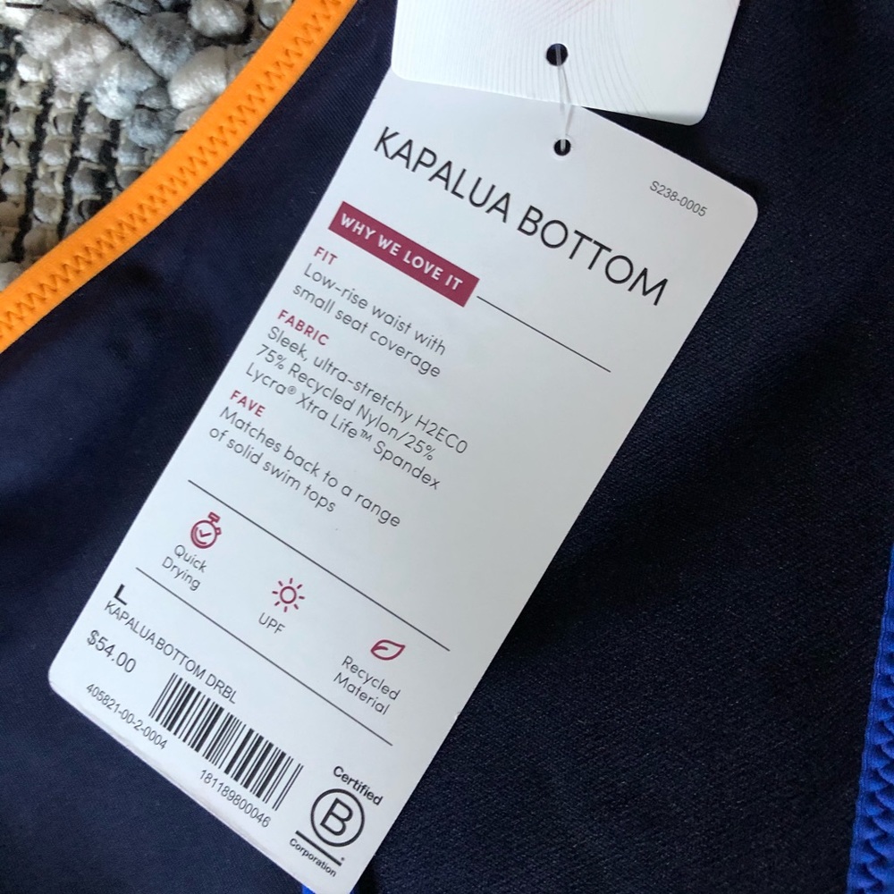 Athleta Kapalua Bottom swimsuit size Large - Picture 5 of 7